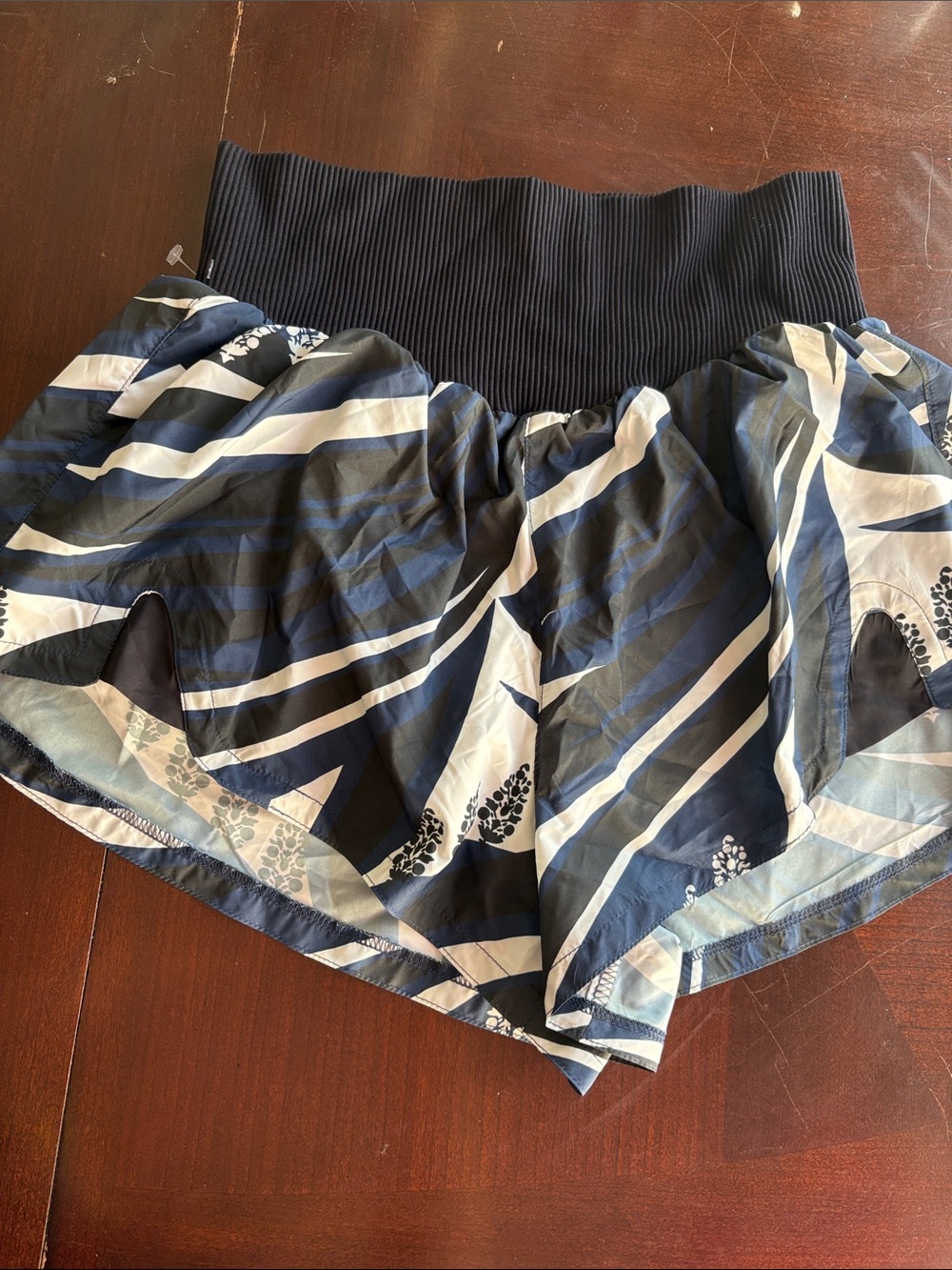 Free people movement 💙 Navy and White Shorts